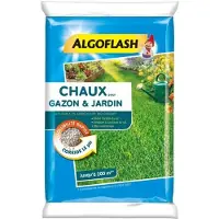 ALGOFLASH Kalk voor gazon en tuin - 10 kg