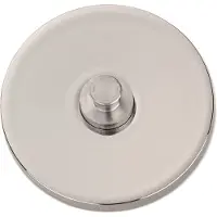 kela Grondplaat set Handdoekenrek Faro Zilver (2-delig)