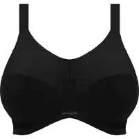 Elomi ENERGISE UW SPORTS BRA Dames Sportbeha - Zwart - Maat 85G (EU)