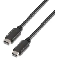 Aisens Data / Charger Cable with USB Aisens A107-0058 3 m Black