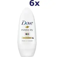 Dove 6x Deo Roll-on - Invisible Dry 50 ml.
