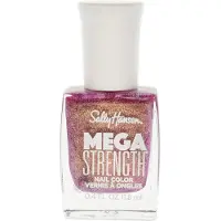Sally Hansen Mega Strength Ultra Shine Nail - 052 - Small but Mighty - Nagellak - Roze - Goud - 11.8 ml