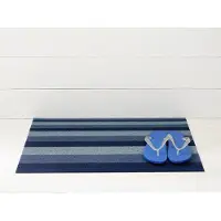 Chilewich Deurmat 46x71cm Bounce Stripe Storm