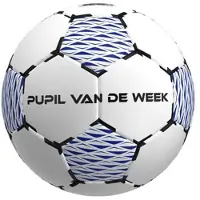 Rebel Pupil van de week voetbal 2.0 - blauw - maat 5