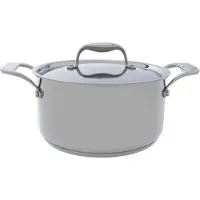 Cosy & Trendy Casserole dish - COZY & TRENDY - CLASSIC - Stainless steel - ?18 cm - 2.07 L - Suitable for all hobs including induction
