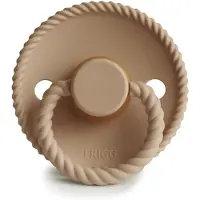 Frigg - Rope Latex Fopspeen - Croissant / T2/6-18Maanden