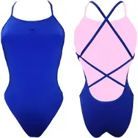 Turbo Patron Sirene Swimsuit Blauw XL Vrouw