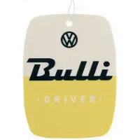 Brisa VW Bus luchtverfrisser “Bulli Driver” opschrift Volkswagen gelicentieerd voor auto/motor en thuis (Citroen)