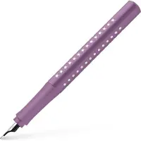 Faber-Castell vulpen - Grip Sparkle - F - violet - FC-140880