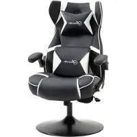 Vinsetto gamingstoel met kantelfunctie, gamingstoel met luidsprekers, bureaustoel, Polyurethanleer