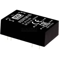 MEAN WELL RDDW10H-12 DC/DC-converter 416 mA 10 W Aantal uitgangen: 2 x Inhoud 1 stuk(s)