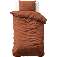 Primaviera Deluxe Dekbedovertrek Satin Brown Satijn-140 x 200 / 220 cm | 1-Persoons