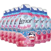 Lenor 8x Lenor Wasverzachter Fresh Air Flower Blossom 57 Wasbeurten 798 Ml