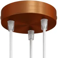 Creative Cables Krm573fras Metalen Cilindrische Lamp Plafondrozet Kit