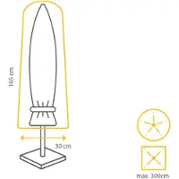Coppens Winza parasol beschermhoes L165 B30 -