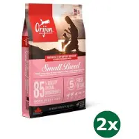 Orijen 2x1,8 kg whole prey small breed hondenvoer