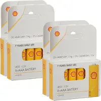 Shell Batterijen - AAA type - 24x stuks - Alkaline - Long life