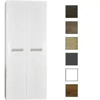 Sanicare kolomkast met inliggende greep 67x160x32cm hoogglans wit