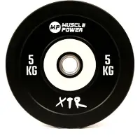 Muscle Power Bumper Plate Pro - Olympische Halterschijf 50 mm - 5 kg