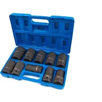HBM 10 Delige 1 inch Krachtdoppenset