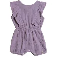 Alwero Dames Jumpsuits Overall Ruffles - Lila - Maat 80/86