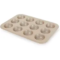 Cuisipro Bakvorm voor 12 muffins - 40 x 28 x 3 cm