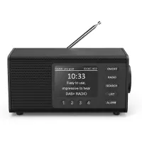 Hama Radio DAB+ DR1001 Zwart
