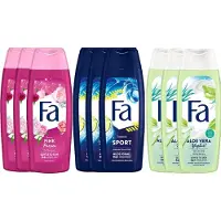 Fa Douche MIX Pakket - Pink Passion / Aloë Vera / Sport Unisex met Ginko