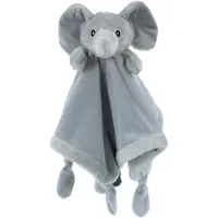 Petit villain Olifant Grijs Knuffeldoekje