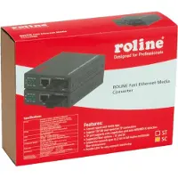 Roline Fast Ethernet converter RJ-45 - SC, Loop back