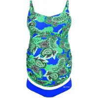 Anita BADPAK/TANKINI 9622 PRINT FELBLAUW Size : E36