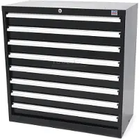HBM 8 Laden Profi Gereedschapskast 90 x 45 x 90 cm