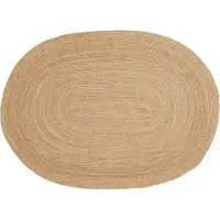Artichok Milou jute deurmat naturel 80 x 50 cm