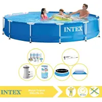 Intex Framezwembad, rond - 366x76 cm - 7-delig, model S31601