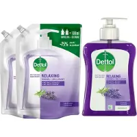 Dettol - Refill Relaxing Lavender 2x500ML - Relaxing Lavender 1x250ML - Voordeelverpakking