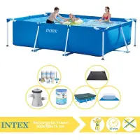Intex Rechthoekig zwembad - 300x200x75 cm - 7-delig - Model S30200