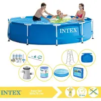 Intex Framezwembad, rond - 305x76 cm - 9-delig, model S31522