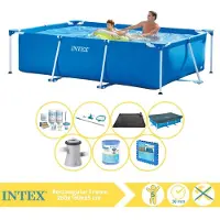 Intex Rechthoekig zwembad - 260x160x65 cm - 8-delig - Model S30107