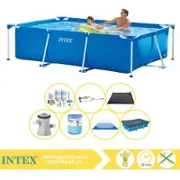 Intex Rechthoekig zwembad - 260x160x65 cm - 8-delig - Model S30128