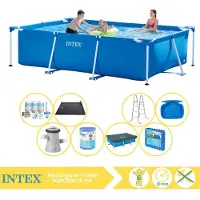 Intex Rechthoekig zwembad - 300x200x75 cm - 9-delig - Model S30178