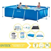 Intex Rechthoekig zwembad - 300x200x75 cm - 8-delig - Model S30222
