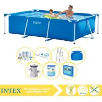 Intex Rechthoekig zwembad - 260x160x65 cm - 8-delig - Model S30103