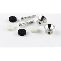 Fender 63267049 Nikkel Strap Buttons - Set van 2