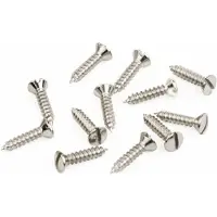 Fender 18368049 '50s Tele Montage Schroeven - 12 Stuks Nickel