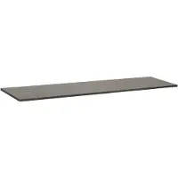 Brauer Vulcanic Topblad 160x46cm Natuursteen Basalt - Badkamermeubels - Wastafelbladen - 8720359346537
