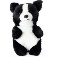 Living Nature knuffel Babies Border Collie 17cm