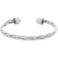 Yehwang Armband - Cool Braid - Gold plated - Zilverkleurig - Damesdingetjes