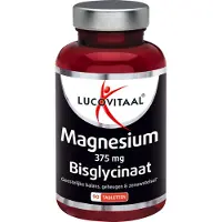 Lucovitaal Magnesium 375mg bisglycinaat 90tb