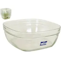 Duralex Saladekom Duralex Lys Vierkant Stapelbaar (23 x 23 x 9 cm) (3 L)