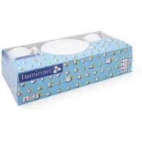 Luminarc Set van Kopje met Schotel Luminarc Trianon (4 pcs) Wit Glas 280 ml 4 Onderdelen